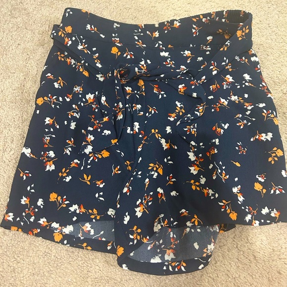 bp Pants - Floral BP shorts- high waisted